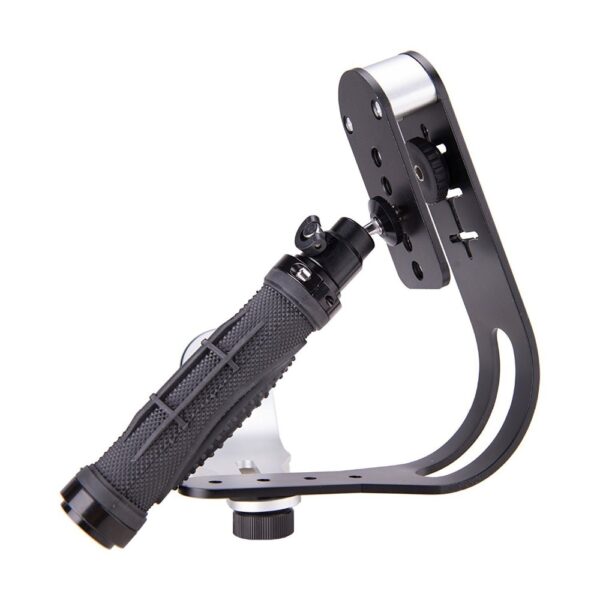 Mini handheld stabilizer Video Steadicam for Digital Camera HDSLR DSLR Camcorder DV Mobile Phone + Gloves free shipping - Image 4