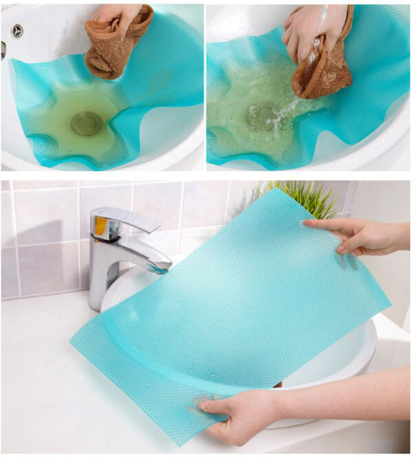 Kitchen Anti Slip Mat Can Be Cut and Anti Fouling Refrigerator Mat, Single Piece Cabinet Mat, Anti Slip Mat - Image 2