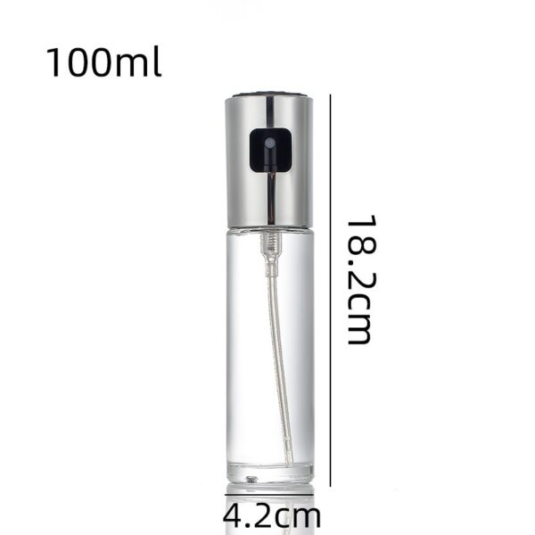 Transparent Oil Spray Bottle Multicolour 100ml - Image 3