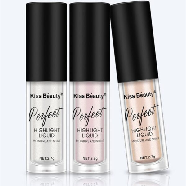 Makeup Highlighter Illuminator Contouring Makeup Face Brightener Concealer Liquid Highlighter Primer Bronzer Face Glow Cosmetics - Image 3