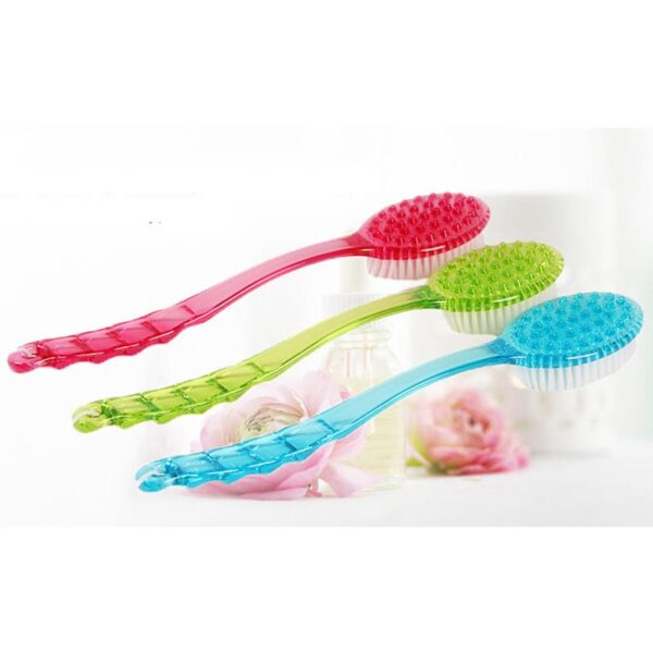 Bathing Brush Skin Massage Health Care Shower Back Rubbing Brush With Long Handle Massage Cleaner - Image 4