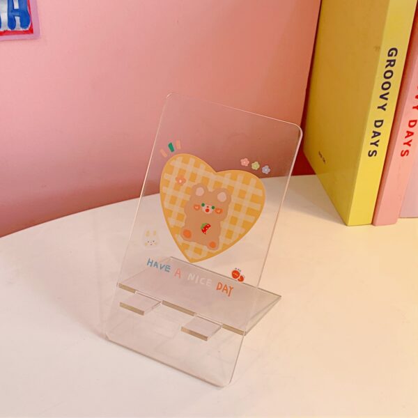 New Wooden Mini Bracket Universal Mobile Phone Bracket Creative Cute Mini Flat Bracket Small Easel - Image 8