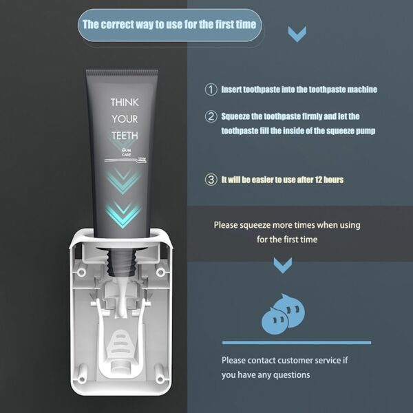 Magnetic Adsorption Toothbrush Holder Inverted Cup Wall Mount Bathroom Cleanser Storage Rack Bathroom Accessories Set - Image 6