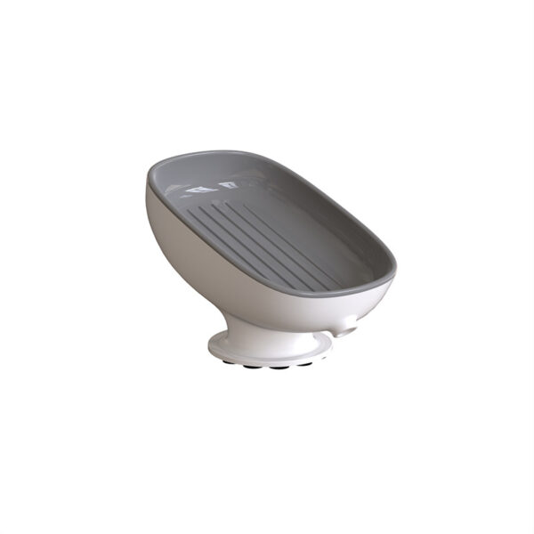 Suction Cup Soap Dish Vanity Countertop Soap Rack - Image 4