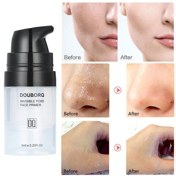 Face Base Primer Makeup 5ml Matte Make Up Fine Lines Oil-control Facial Cream Brighten Nude Foundation Cosmetic - Image 4