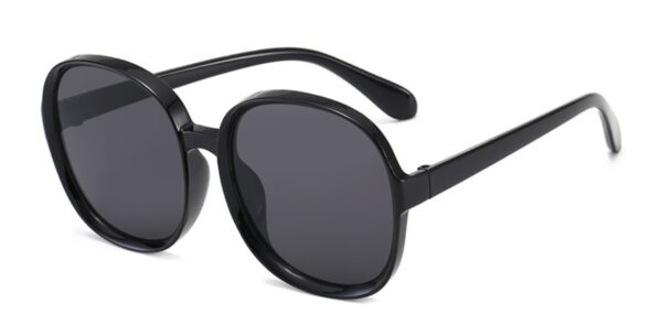 New Round Frame Sunglasses Women Retro Brand Designer Brown Black Oversized Lady Sun Glasses Female Fashion Outdoor Driving - Image 10