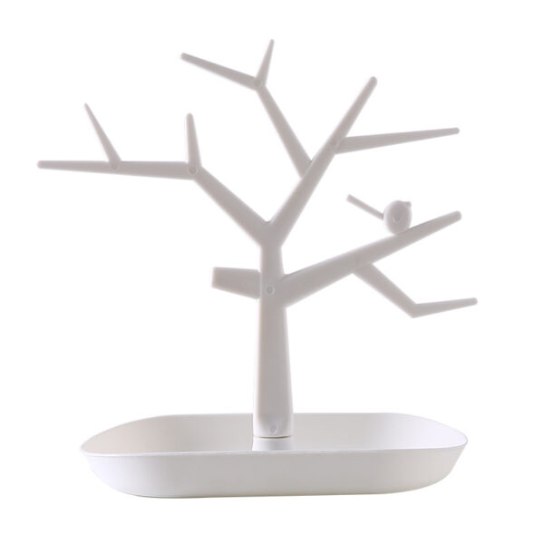Bird Tree Ornaments Jewelry Storage Box Earring Nails Display Shelf Jewelry Tree Porch Hanging Key Women's Home Finishing Table - Image 5