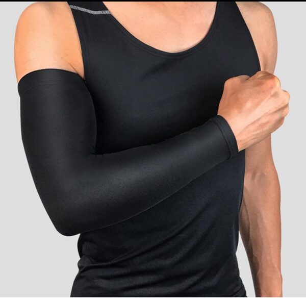 1Pcs UV Sunscreen Bicycle Cycling Arm Warmers Elastic Sports Safety Elbow Pad Basketball Long Arm Sleeve Elbow Support Protector - Image 13