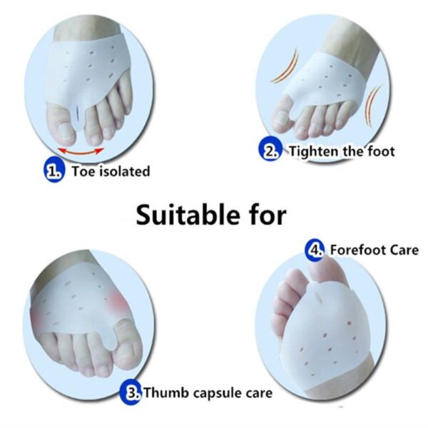 Big Toe Bunion Splint Straightener Corrector Toe Separator Pedicure Orthotics - Image 6
