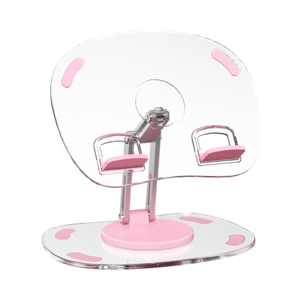 Multi functional adjustable lifting creative mobile phone support stand, desktop live streaming 360 ° rotating tablet stand, universal - Image 5
