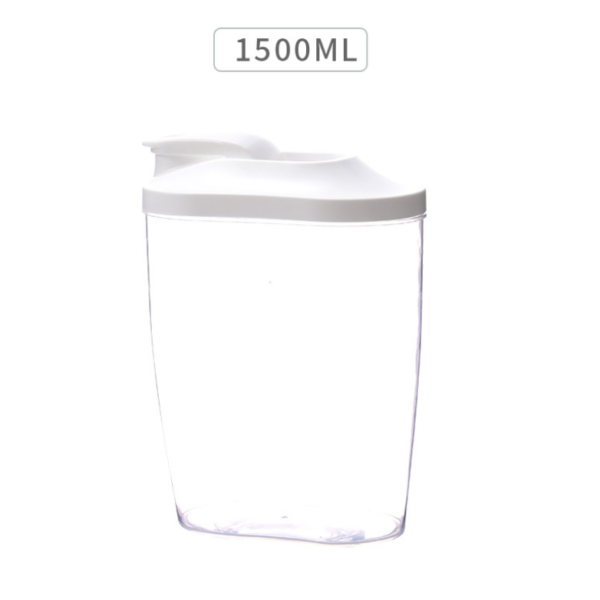 Kitchen Stackable Plastic Cereal Dispenser Kitchen Food Grain Container Grain Cereal Storage Tank Snacks Dry Goods Storage - Image 8