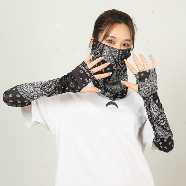 Summer Outdoor Ice Silk Sunscreen Scarf Motorcycle Neck Cover Sports Magic Bandana Riding Mask - Image 3
