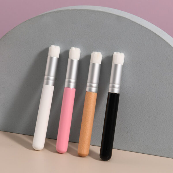 Washing Nose Brush Gods Deep Clean Pores Blackheads Convenient Fine Soft Bristles Manual Beauty Cleaning Flat Head Cleansing Brush - Image 2