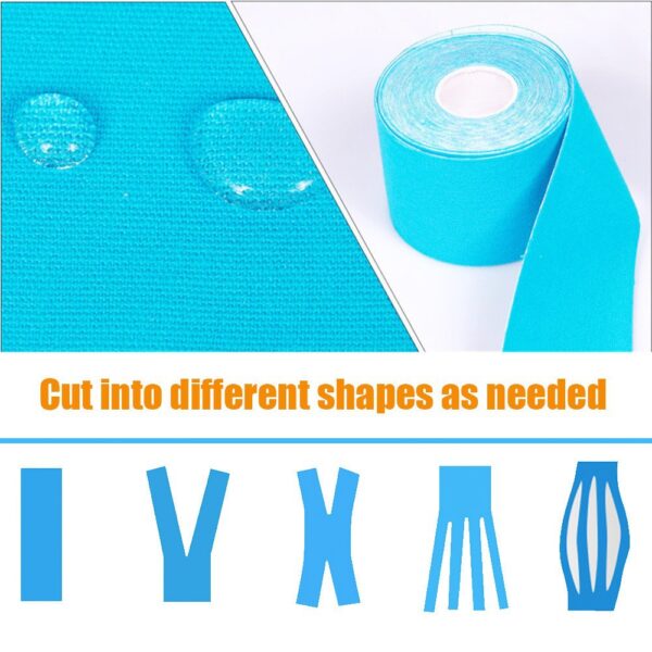 Sports muscle protector with all cotton waterproof 5cm muscle patch/intramuscular effect kinesiology tape - Image 2