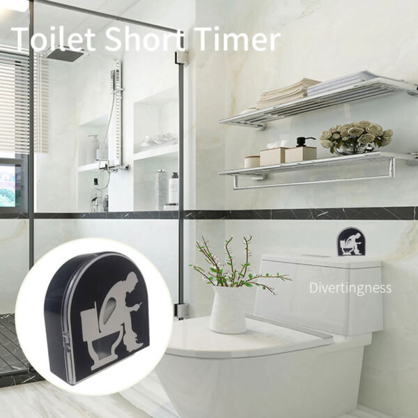 Time Out Stool Sand 5 Minute Restroom Clock Hourglass Valentine's Day Birthday Gift Creative Timers Kids Boyfriend Husband Gift - Image 10