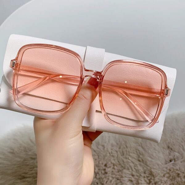 Rice nail square sunglasses Women's shades gradient trend UV protection - Image 11