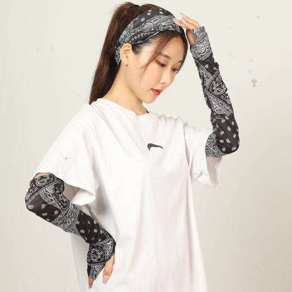 Summer Outdoor Ice Silk Sunscreen Scarf Motorcycle Neck Cover Sports Magic Bandana Riding Mask - Image 4