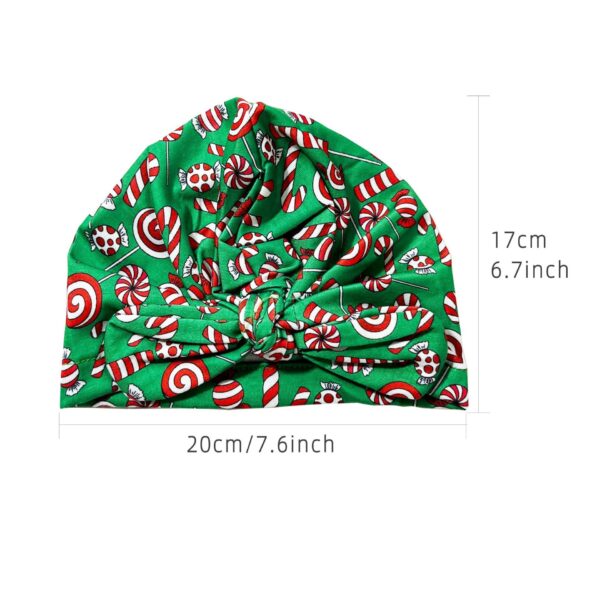 Christmas Children's Hat Amazon New Bow Baby Headband Hat European and American Baby Decorative Hat - Image 5