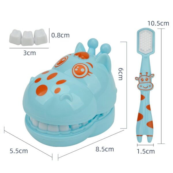 Teeth Model Doctor Toy Teeth Model Accessories Fun Interactive Family Dentist Set Toy - Image 3
