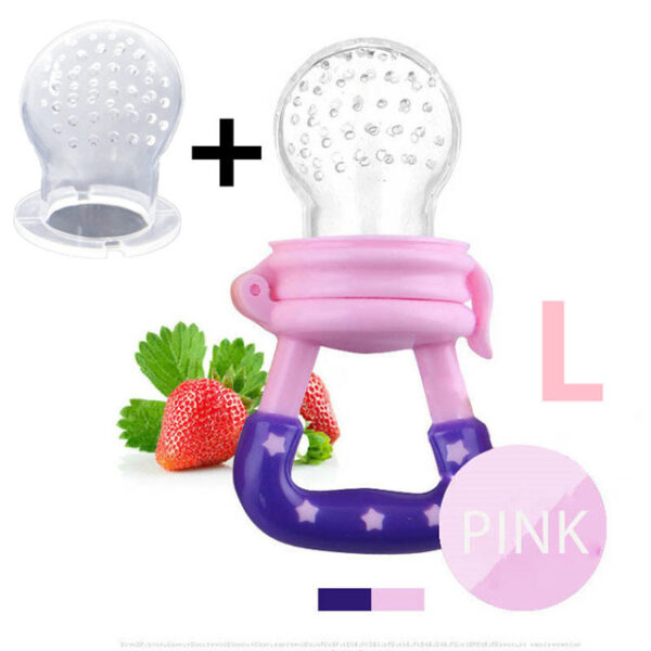 Fresh Food Nibbler Baby Pacifiers Feeder Kids Fruit Feeder Nipples Feeding Safe Baby Supplies Nipple Teat Pacifier Bottles - Image 18