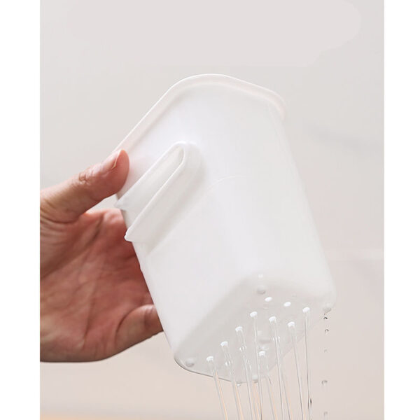 Japanese-Style Refrigerator Side Door Storage Box Household Plastic Preservation Box Food Classification Storage Box Kitchen Finishing Artifact - Image 3