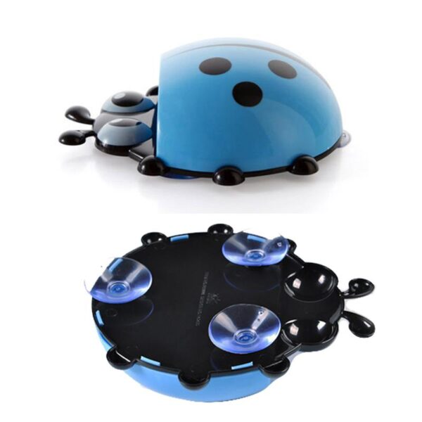 Cute Ladybug Insect Toothbrush Wall Suction Bathroom Sets Cartoon Sucker Toothbrush Holder / Suction Hooks Bathroom Racks - Image 8