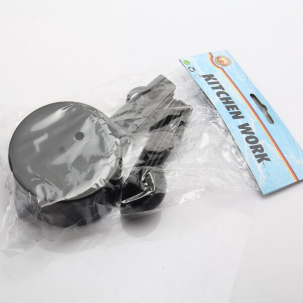 10-Piece Plastic Measuring Cups Black - Image 3