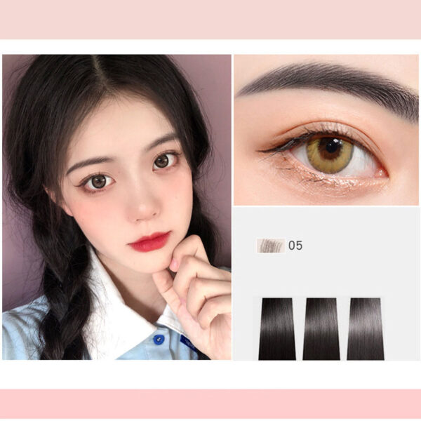 Four-Headed Bifurcated Eyebrow Pencil Simulation Wild Liquid Eyebrow Pencil Durable Waterproof Sweat-Proof And Easy To Color - Image 10