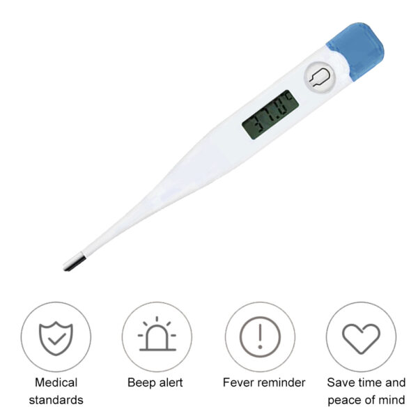 Digital LCD Thermometer Medical Baby Adult Body Kid Safe Mouth Temperature Underarm Thermometer Oral Thermometer - Image 5