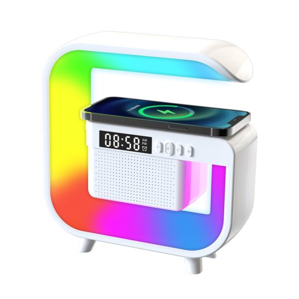 Colorful ambient light, night light, Bluetooth speaker - Image 6