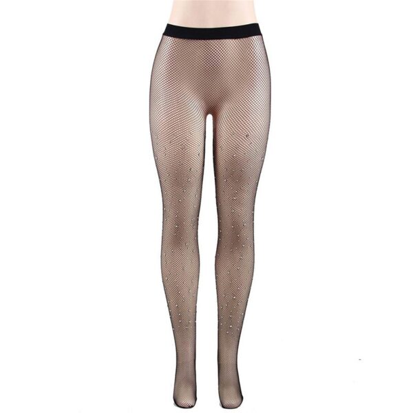 Thin core silk pantyhose with water diamond inlay and starry hot diamond adult silk stockings - Image 5