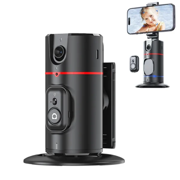 360 Auto Face Tracking Gimbal Auto Tracking Phone Holder Smart Selfie Gimbal Stabilizer with Gesture Control - Image 3