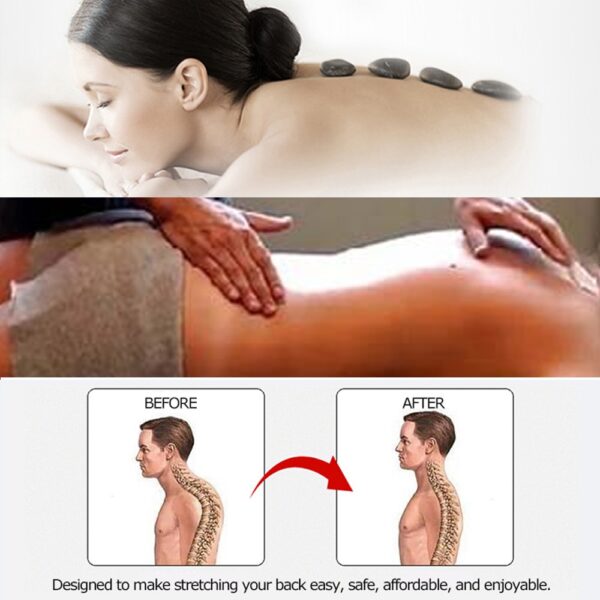 Stretch Equipment Back Massager Stretcher Fitness Lumbar Support Relaxation Mate Spinal Pain Relieve Chiropractor Messager - Image 5