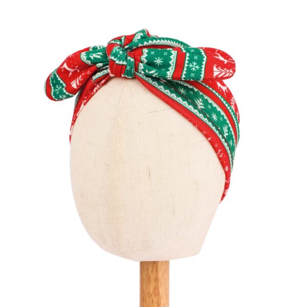 Christmas Children's Hat Amazon New Bow Baby Headband Hat European and American Baby Decorative Hat - Image 8