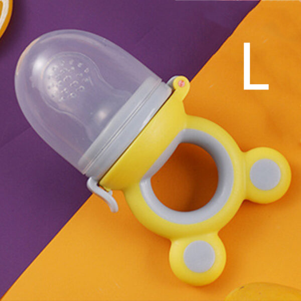 Baby products baby pacifier fruit and vegetable silicone baby nutrition fruit and vegetable mesh bag complementary food feeder - Image 9