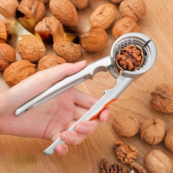 Walnut Clip Crack Almond Walnut Hazel Filbert Nut Kitchen Nutcracker Sheller Clip Gadgets Pecan Hazelnut Crack Clip Clamp Plier - Image 8