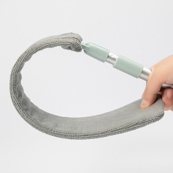 Bedside Dust Brush Long Handle Mop Sweep Artifact Household Bed Bottom Gap Clean Fur Hair Sweeping Magic Microfibre Duster - Image 3