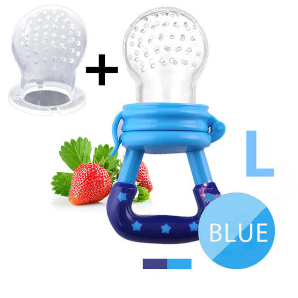 Fresh Food Nibbler Baby Pacifiers Feeder Kids Fruit Feeder Nipples Feeding Safe Baby Supplies Nipple Teat Pacifier Bottles - Image 9