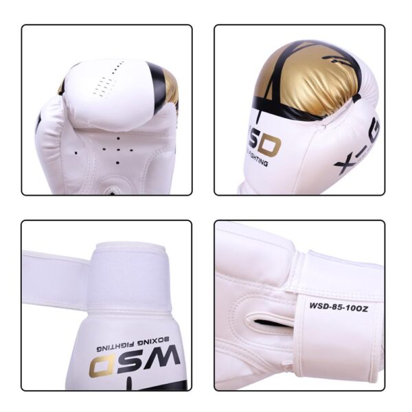Kick Boxing Gloves for Men Women PU Karate Muay Thai Guantes De Boxeo Free Fight MMA Sanda Training Adults Kids Equipment - Image 3