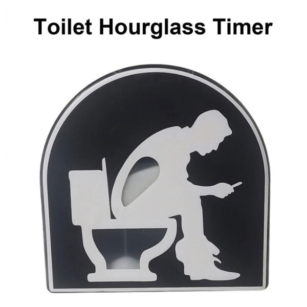 Time Out Stool Sand 5 Minute Restroom Clock Hourglass Valentine's Day Birthday Gift Creative Timers Kids Boyfriend Husband Gift - Image 8