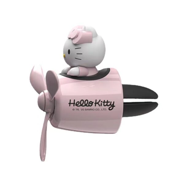 Hako Bear Airplane Car Aromatherapy Cartoon Cute Creative Little Black Bear Pilot Car Air Outlet Perfume - Image 8