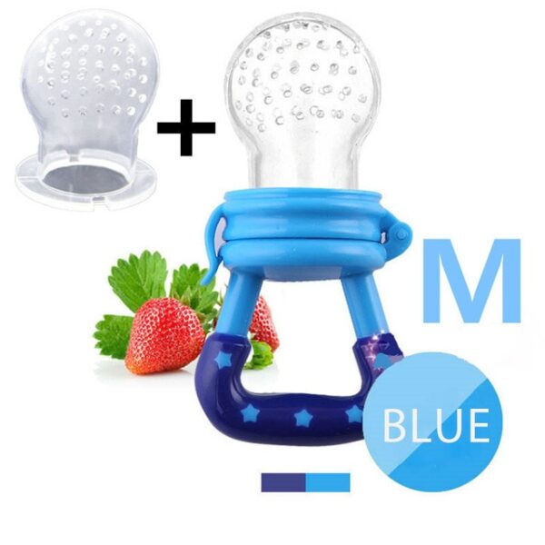 Fresh Food Nibbler Baby Pacifiers Feeder Kids Fruit Feeder Nipples Feeding Safe Baby Supplies Nipple Teat Pacifier Bottles - Image 8