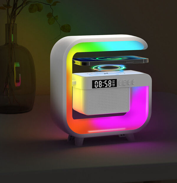 Colorful ambient light, night light, Bluetooth speaker - Image 2