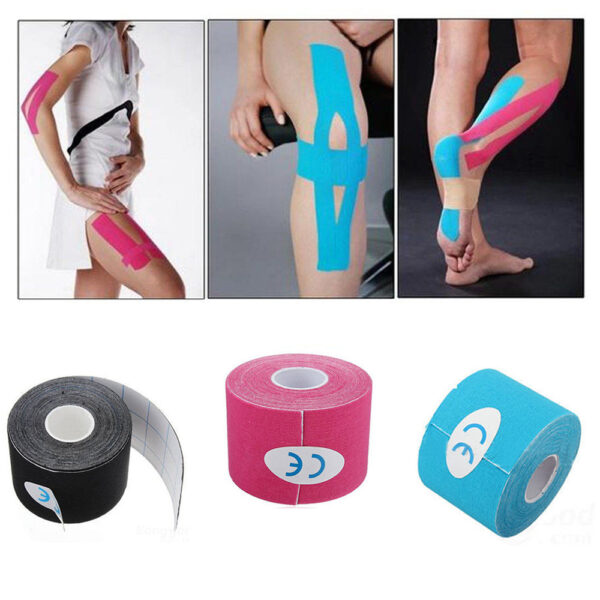 Sports muscle protector with all cotton waterproof 5cm muscle patch/intramuscular effect kinesiology tape - Image 3