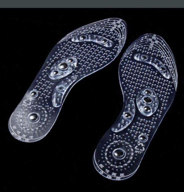 1Pair Shoe Gel Insoles Feet Magnetic Therapy Health Care for Men Comfort Pads Foot Care Relaxation Gifts - Image 6