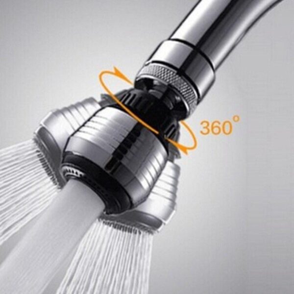 Swivel 360 Rotate Water Saving Faucet Mixers & Taps Aerator Nozzle Filter Bathroom Kitchen Faucets Accessories - Image 2