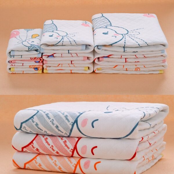 cotton baby infant waterproof pad bed sheets changing mat Babys urine pad for newborn - Image 4