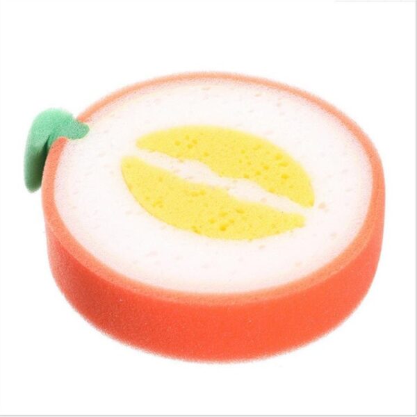 Thickened fruit sponge cleaning wipe large absorbent kitchen dishwashing scouring pad styling pot brush - Image 6