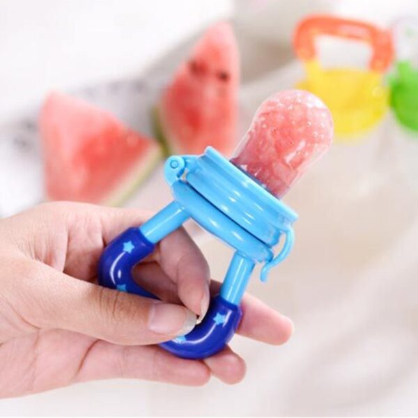 Fresh Food Nibbler Baby Pacifiers Feeder Kids Fruit Feeder Nipples Feeding Safe Baby Supplies Nipple Teat Pacifier Bottles - Image 3