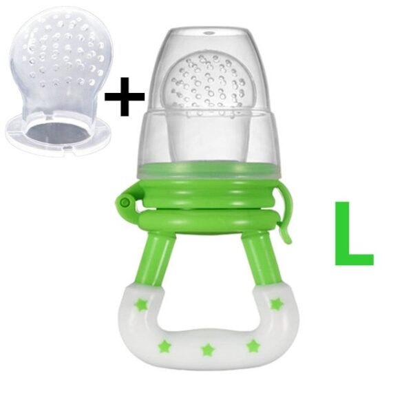 Fresh Food Nibbler Baby Pacifiers Feeder Kids Fruit Feeder Nipples Feeding Safe Baby Supplies Nipple Teat Pacifier Bottles - Image 12
